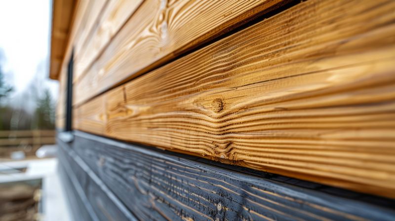 Hardwood Siding Installation detail